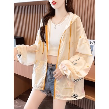 通気性の良い薄手の紫外線対策服AHDG_P13